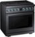 Angle Zoom. Samsung - Chef Collection 5.9 Cu. Ft. Freestanding Fingerprint Resistant Gas Convection Range - Matte black stainless steel.