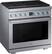 Angle. Samsung - Chef Collection 6.3 Cu. Ft. Freestanding Dual Fuel Convection Range - Stainless steel.