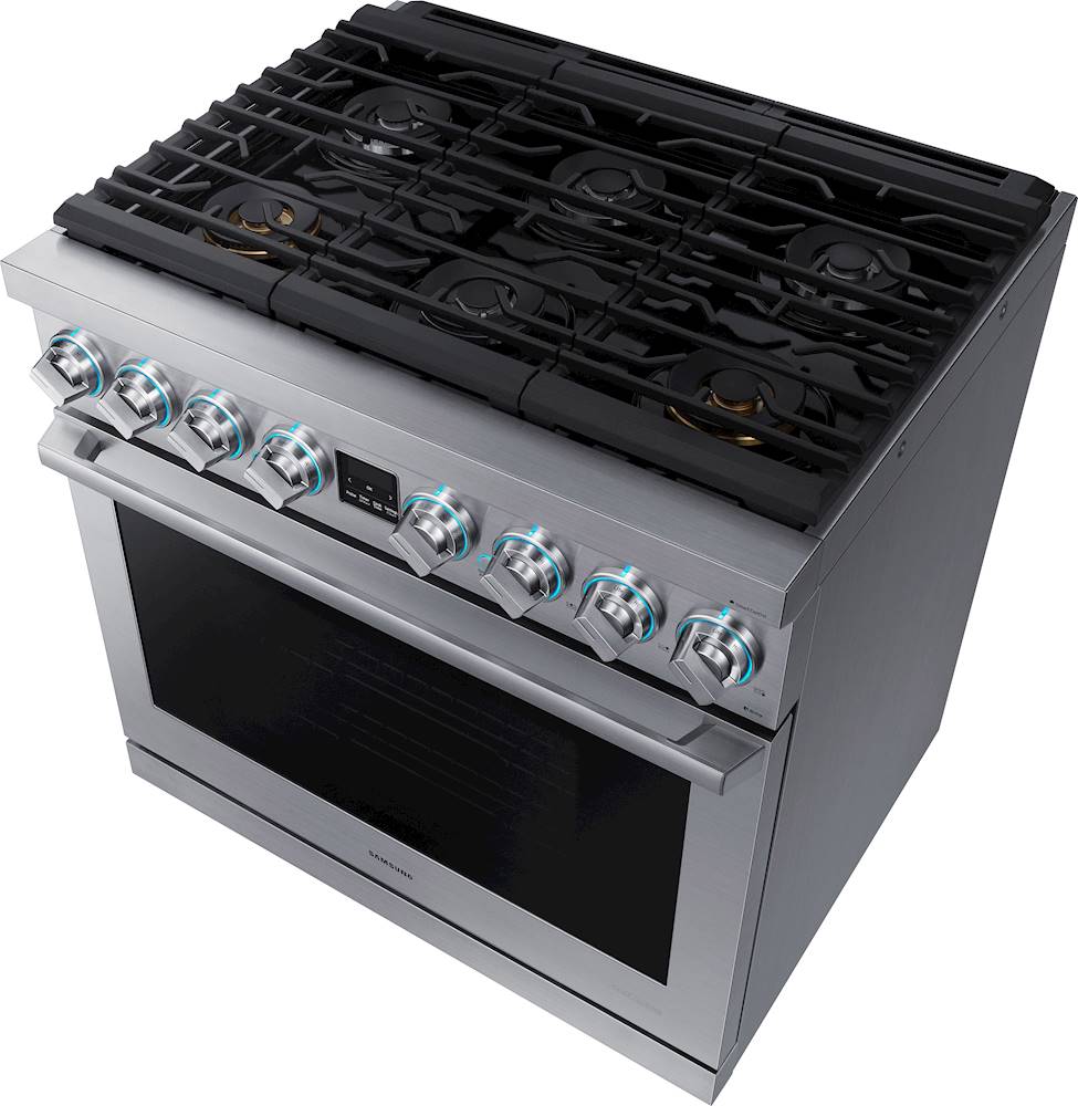 6.3 cu. ft. 36 inch Chef Collection Professional Dual Fuel Range