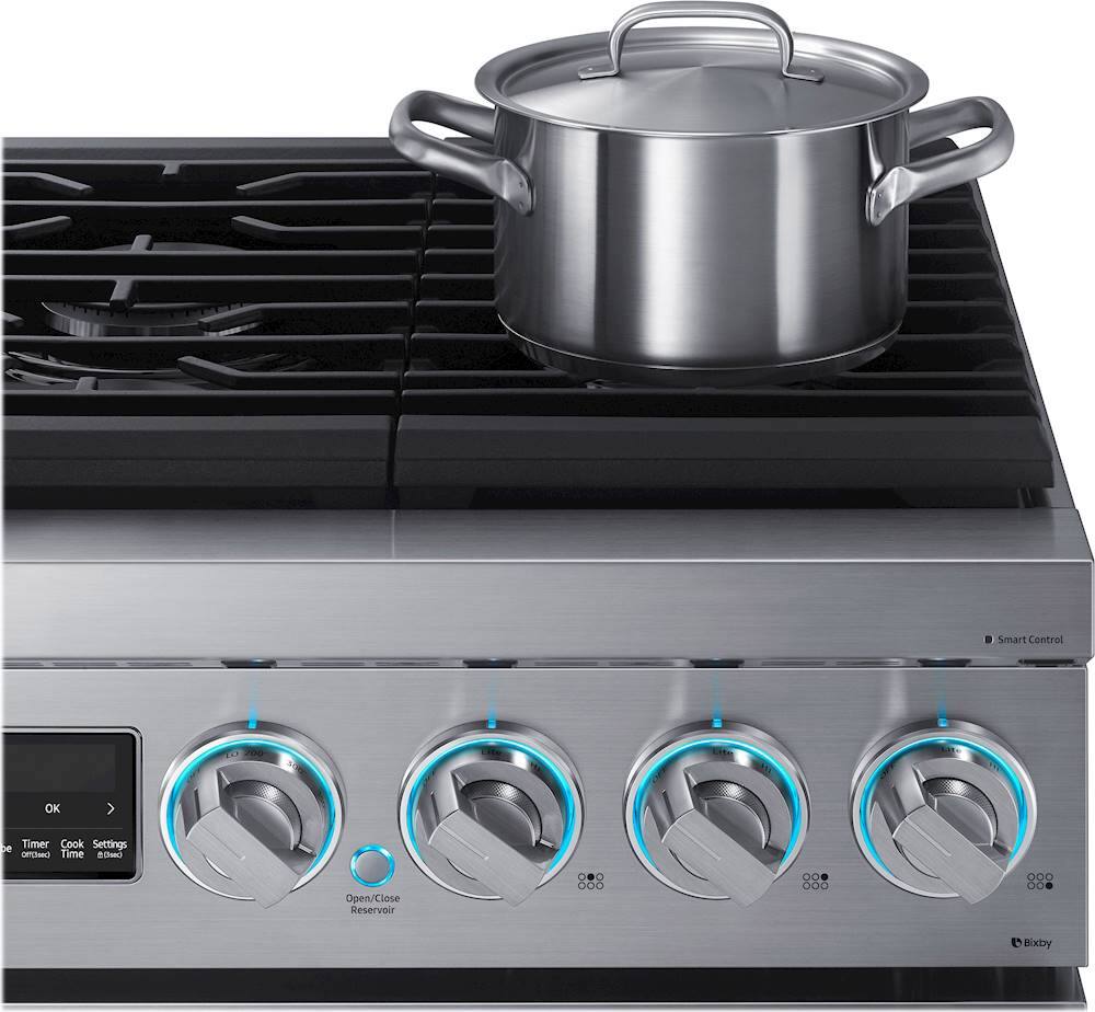 Best Buy Samsung Chef Collection 6.3 Cu. Ft. Freestanding Dual Fuel