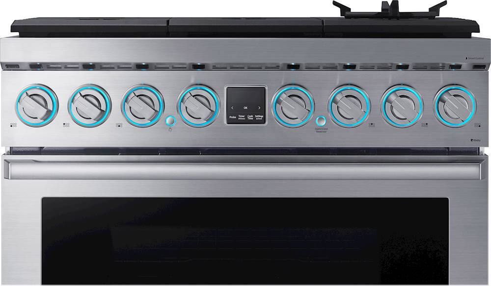 Best Buy Samsung Chef Collection 6.3 Cu. Ft. Freestanding Dual Fuel