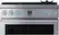 Alt View 2. Samsung - Chef Collection 6.3 Cu. Ft. Freestanding Dual Fuel Convection Range - Stainless steel.