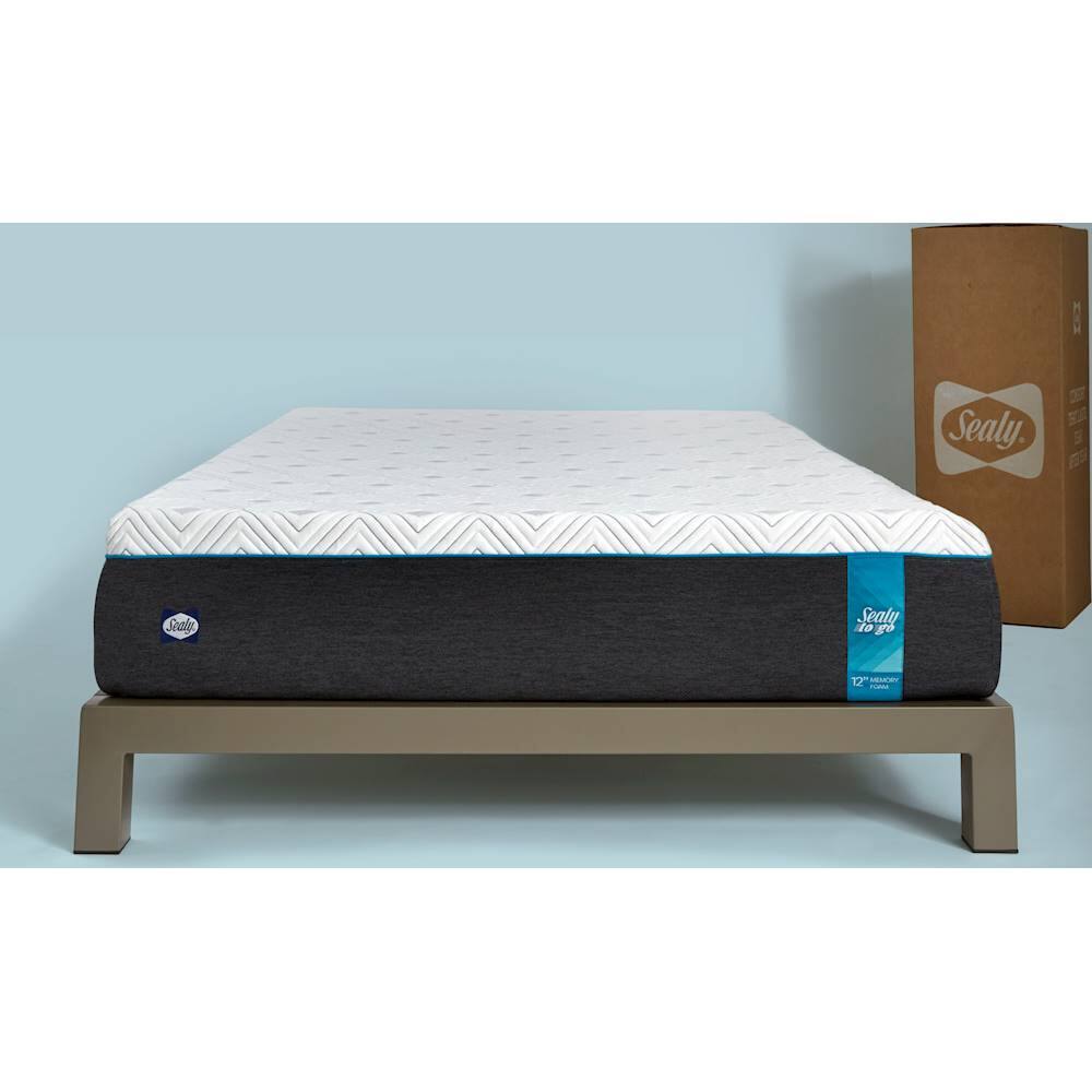 Best Buy Sealy To Go 72" Memory Foam California King MattressinaBox