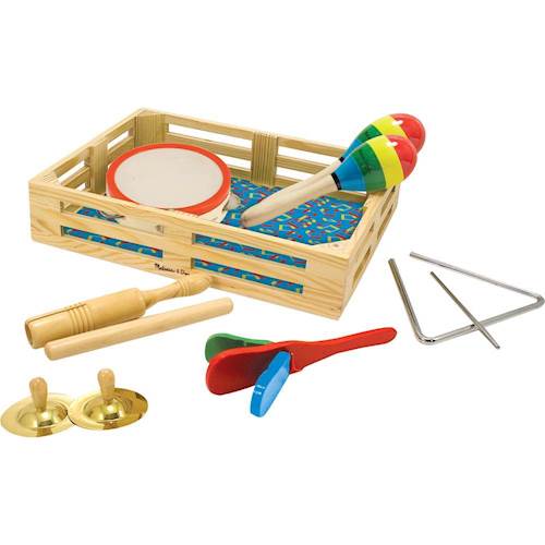 Melissa & Doug - Band-in-a-Box Musical Instrument Set