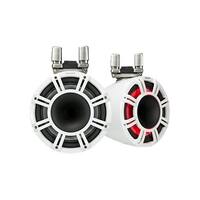 KICKER - 11" 2-Way Marine Speakers with Polypropylene Cones (Pair) - White - Front_Standard