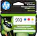 Front. HP - 910 3-Pack Standard Capacity Ink Cartridges - Cyan/Magenta/Yellow.