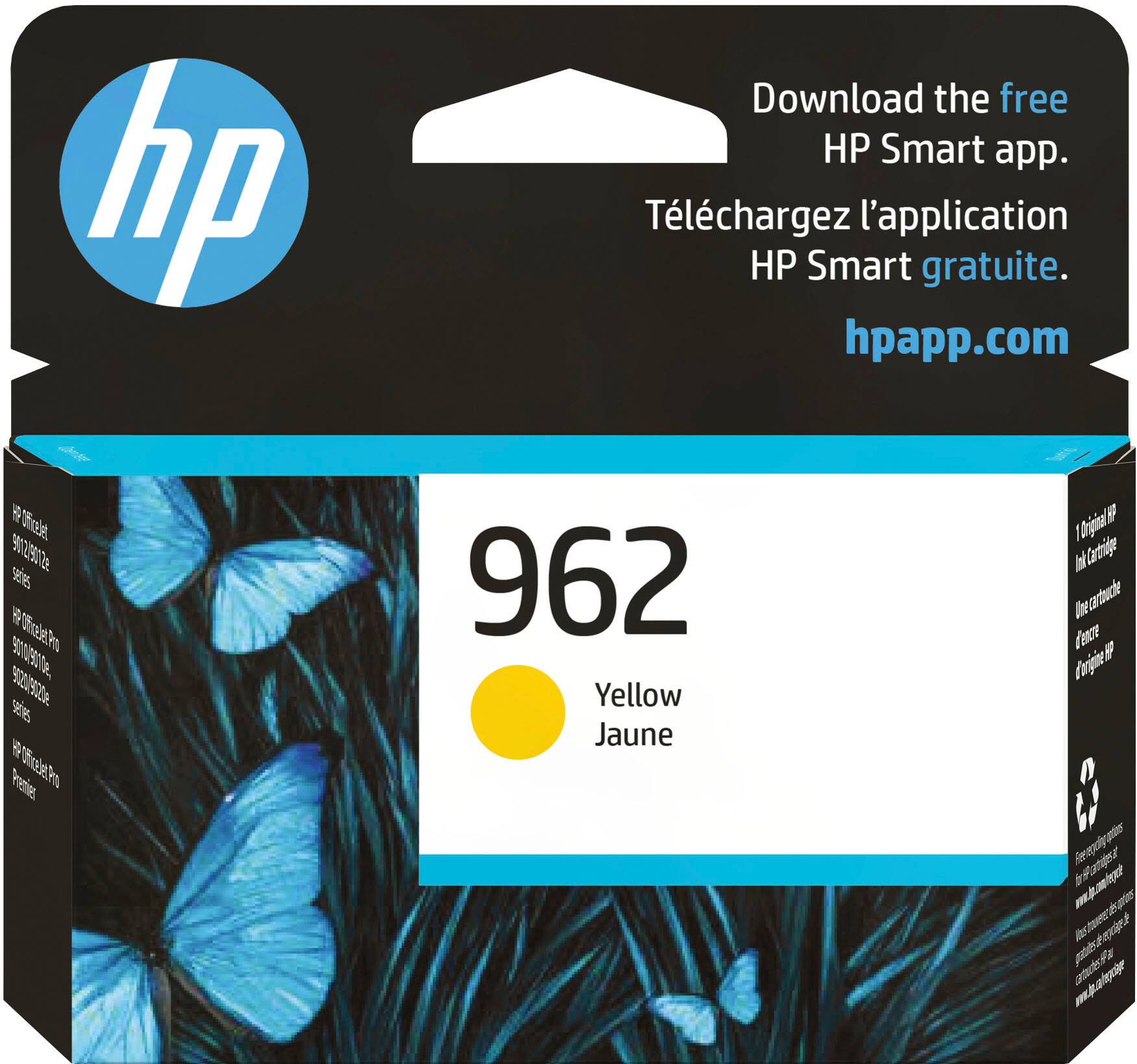 HP - 962 Standard Capacity Ink Cartridge - Yellow