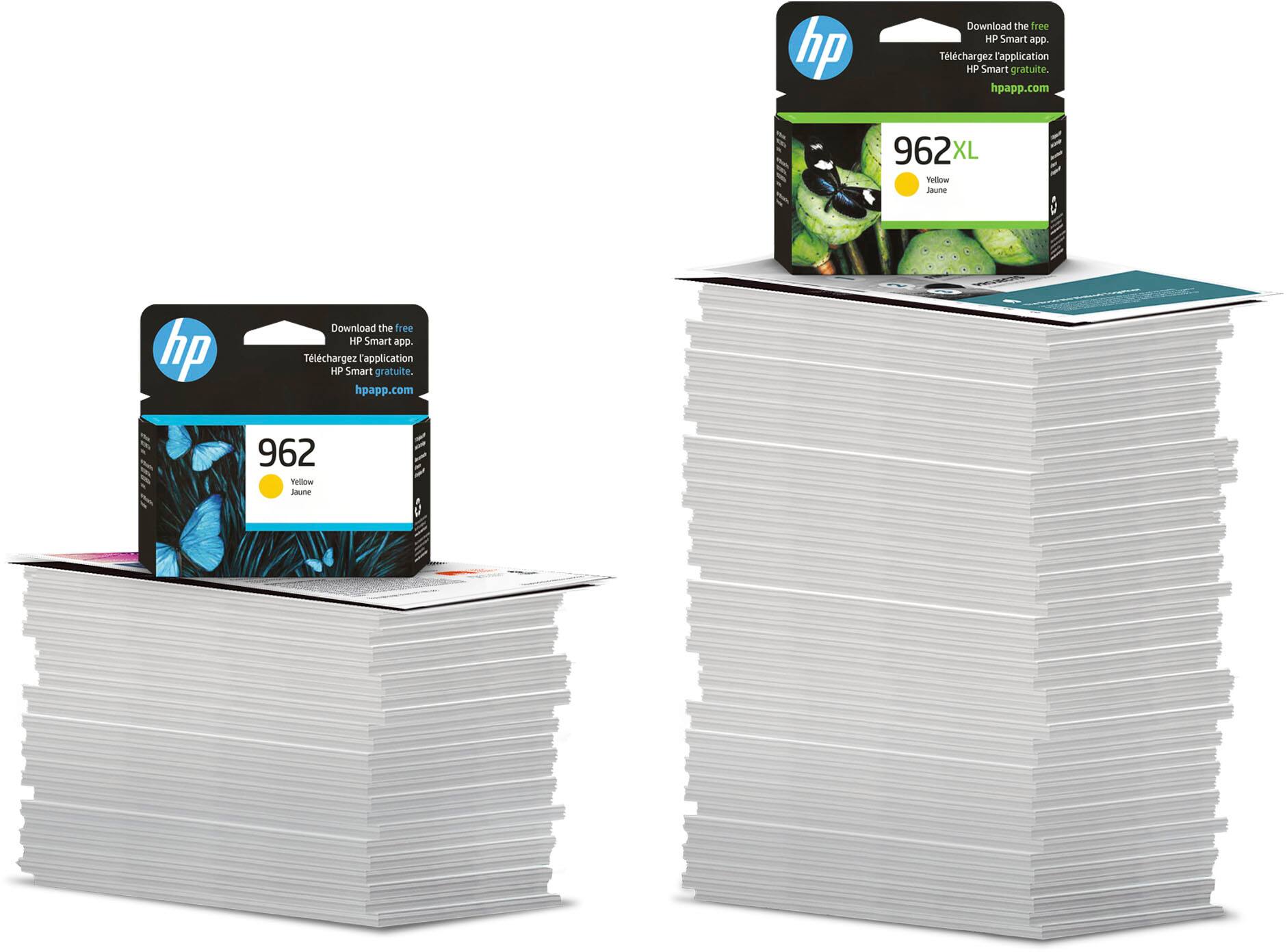 Alt View 14. HP - 962 Standard Capacity Ink Cartridge - Yellow.