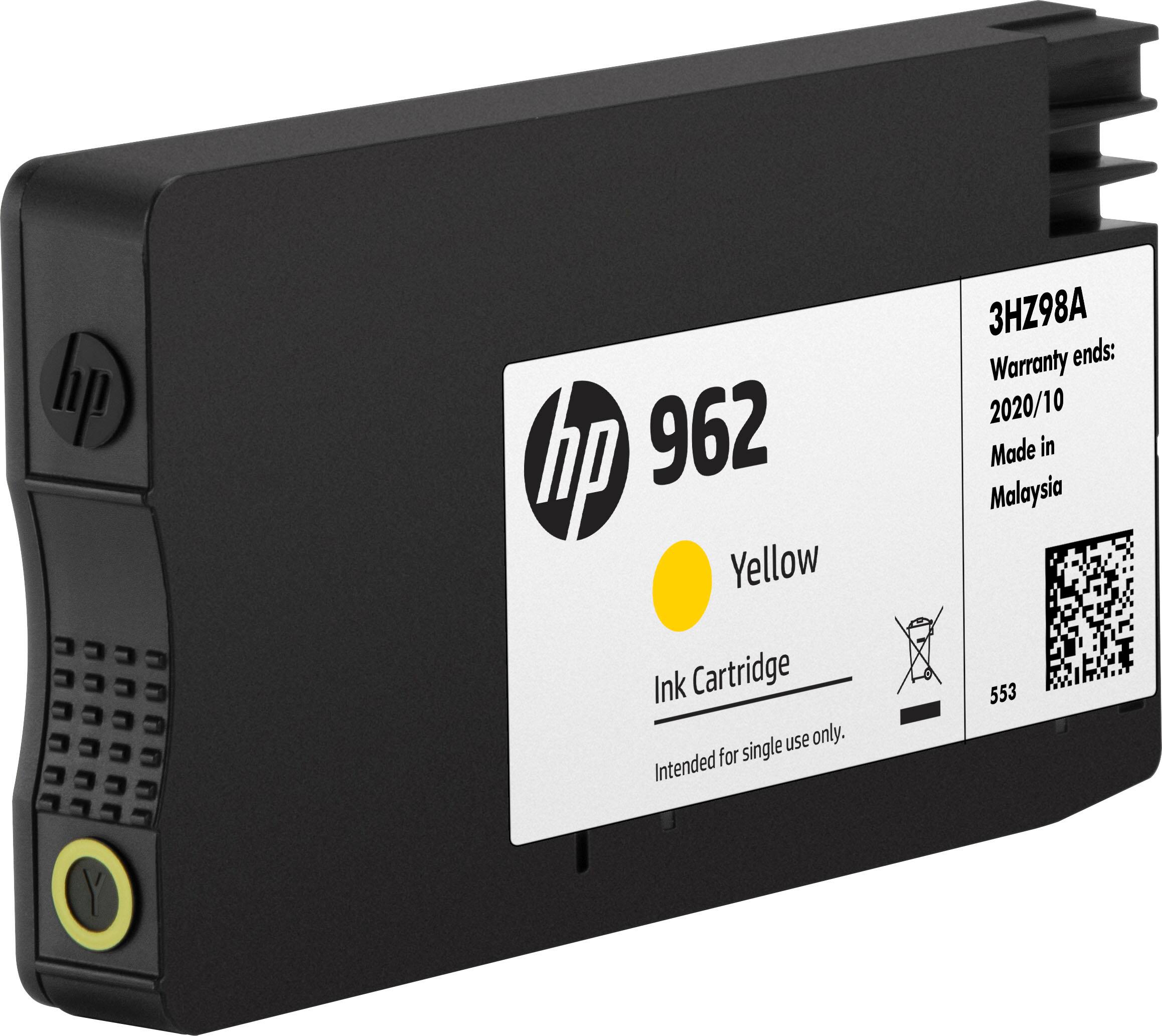 Alt View 1. HP - 962 Standard Capacity Ink Cartridge - Yellow.