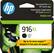 Front. HP - 916XL High-Yield Ink Cartridge - Black.