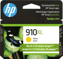 HP - 910XL High-Yield Ink Cartridge - Yellow - Front_Zoom