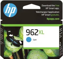 HP - 962XL High-Yield Ink Cartridge - Cyan - Front_Zoom