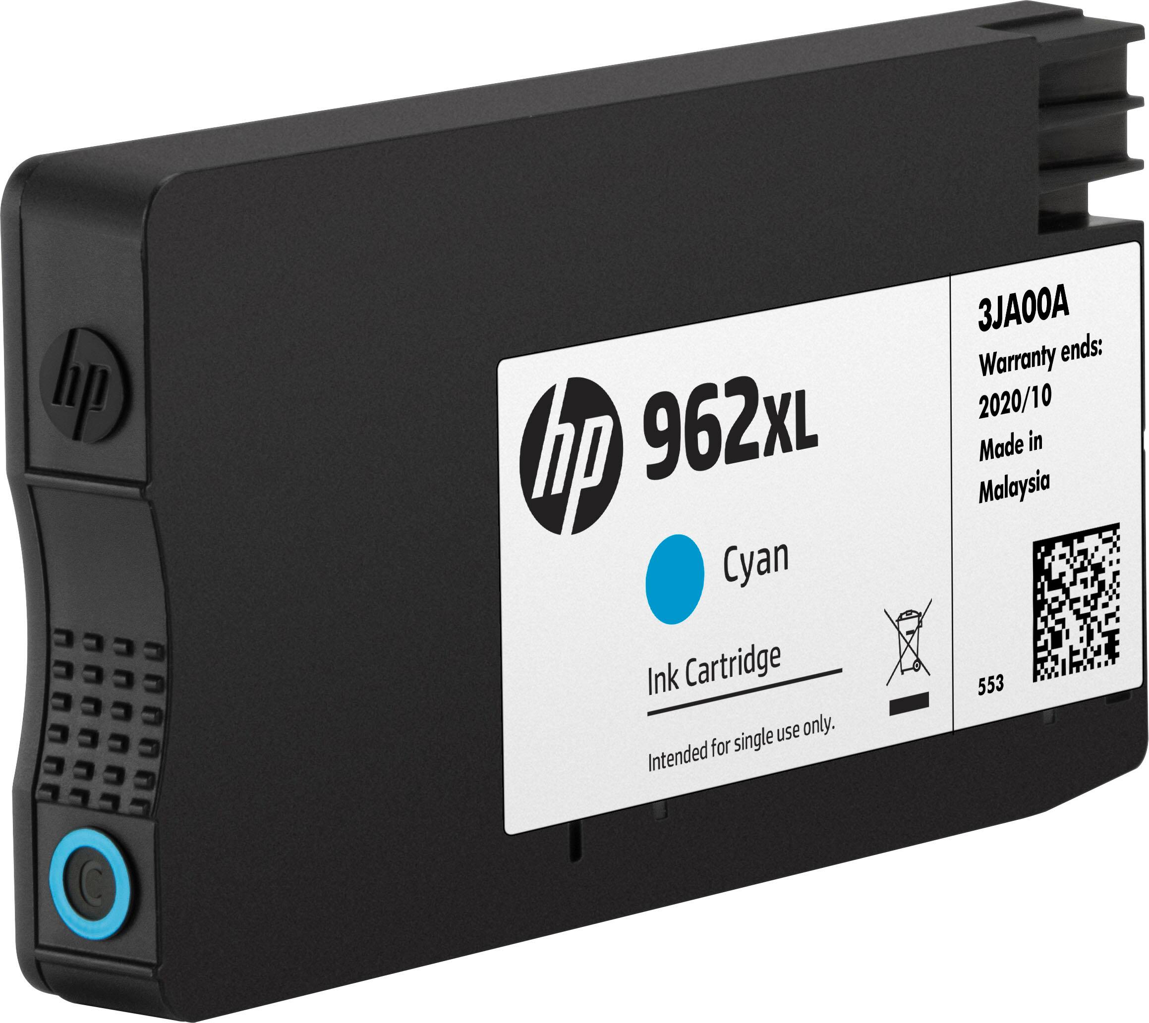 Alt View 1. HP - 962XL High-Yield Ink Cartridge - Cyan.