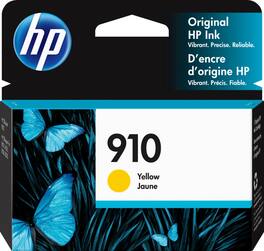 HP - 910 Standard Capacity - Ink Cartridge - Yellow