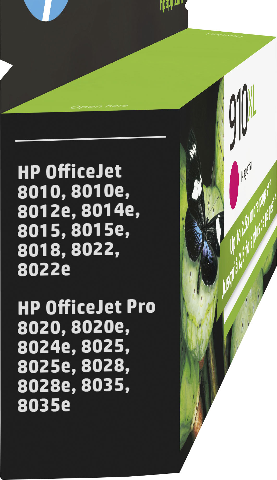 Alt View 11. HP - 910XL High-Yield Ink Cartridge - Magenta.