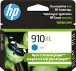 HP - 910XL High-Yield Ink Cartridge - Cyan