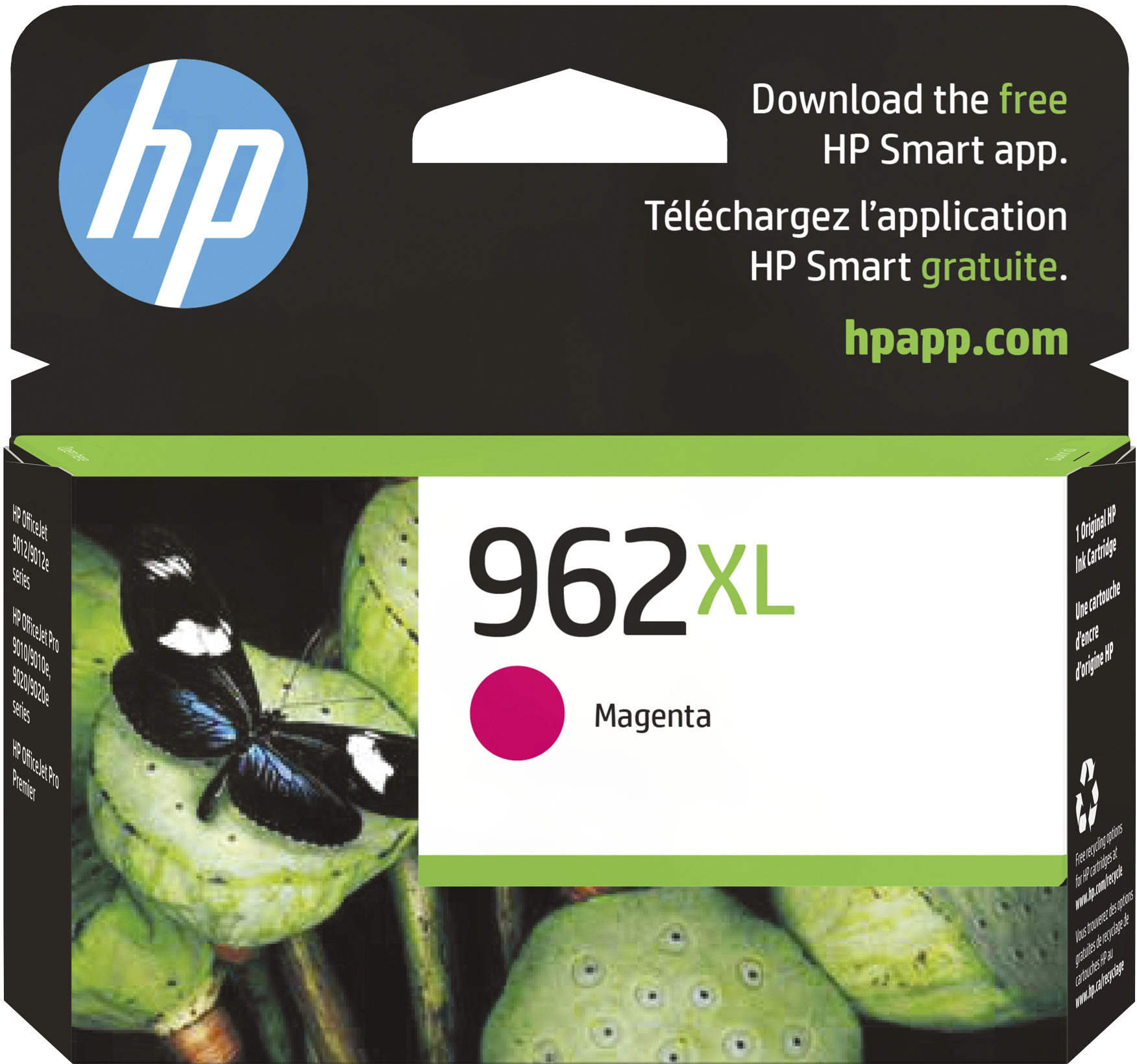 Cartouche d'encre compatible magenta HP 963XL - 3JA28AE