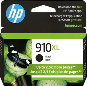 HP - 910XL High-Yield Ink Cartridge - Black