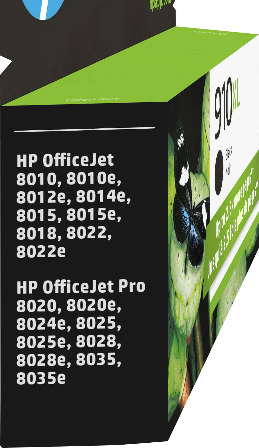 Alt View 11. HP - 910XL High-Yield Ink Cartridge - Black.