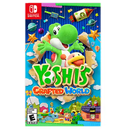 Front. Nintendo - Yoshi's Crafted World. - E (Everyone)