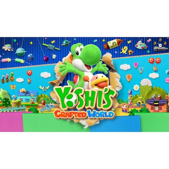 Yoshi s Crafted World Nintendo Switch Digital 108306 Best Buy
