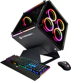 CyberPowerPC Gaming Desktop Intel Core i7 9700F 16GB Memory NVIDIA