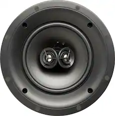 Front. MartinLogan - Installer 6-1/2" 100-Watt Passive 2-Way In-Ceiling Speaker (Each) - White.
