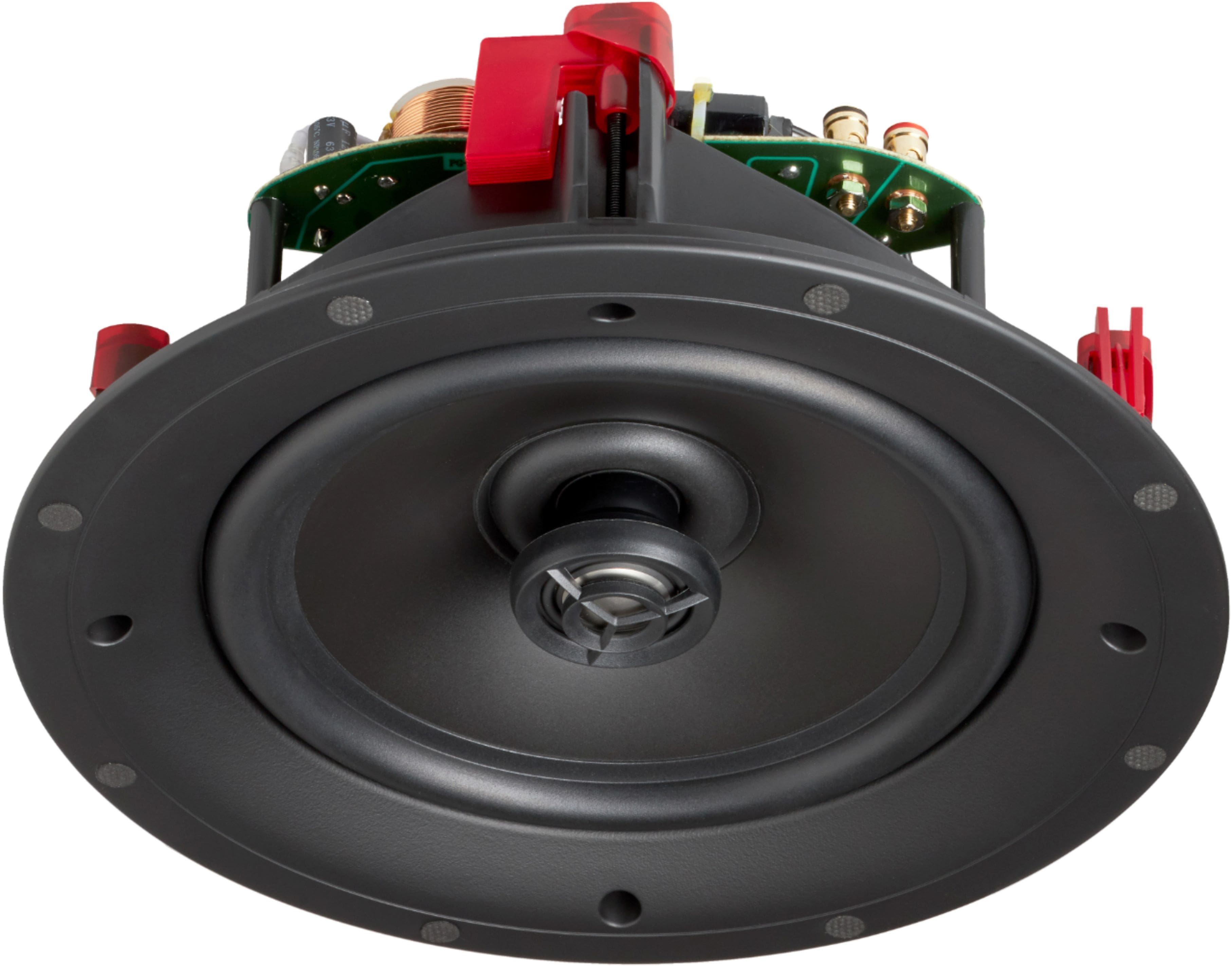 Angle. MartinLogan - Installer 8" 60-Watt Passive 2-Way In-Ceiling Speaker (Each) - White.