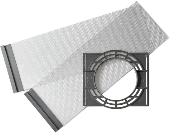Front. MartinLogan - In-Ceiling Mount Bracket for MartinLogan IC3 and IC3-AW Speakers (2-Pack) - Black/Silver.