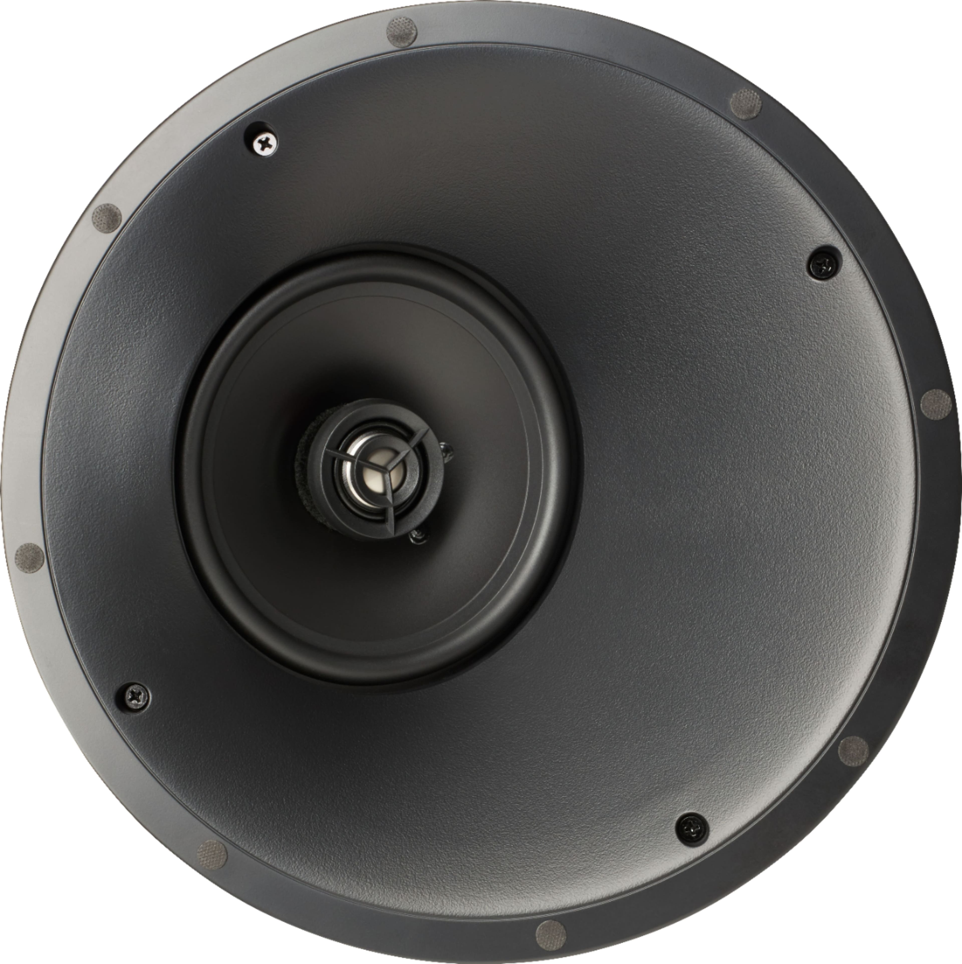 Front. MartinLogan - Installer 6-1/2" 50-Watt Passive 2-Way In-Ceiling Speaker (Each) - White.