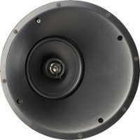 MartinLogan - Installer 6-1/2" 50-Watt Passive 2-Way In-Ceiling Speaker (Each) - White - Front_Zoom