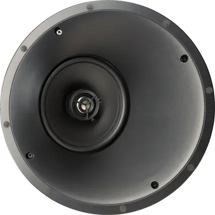 Front. MartinLogan - Installer 6-1/2" 50-Watt Passive 2-Way In-Ceiling Speaker (Each) - White.
