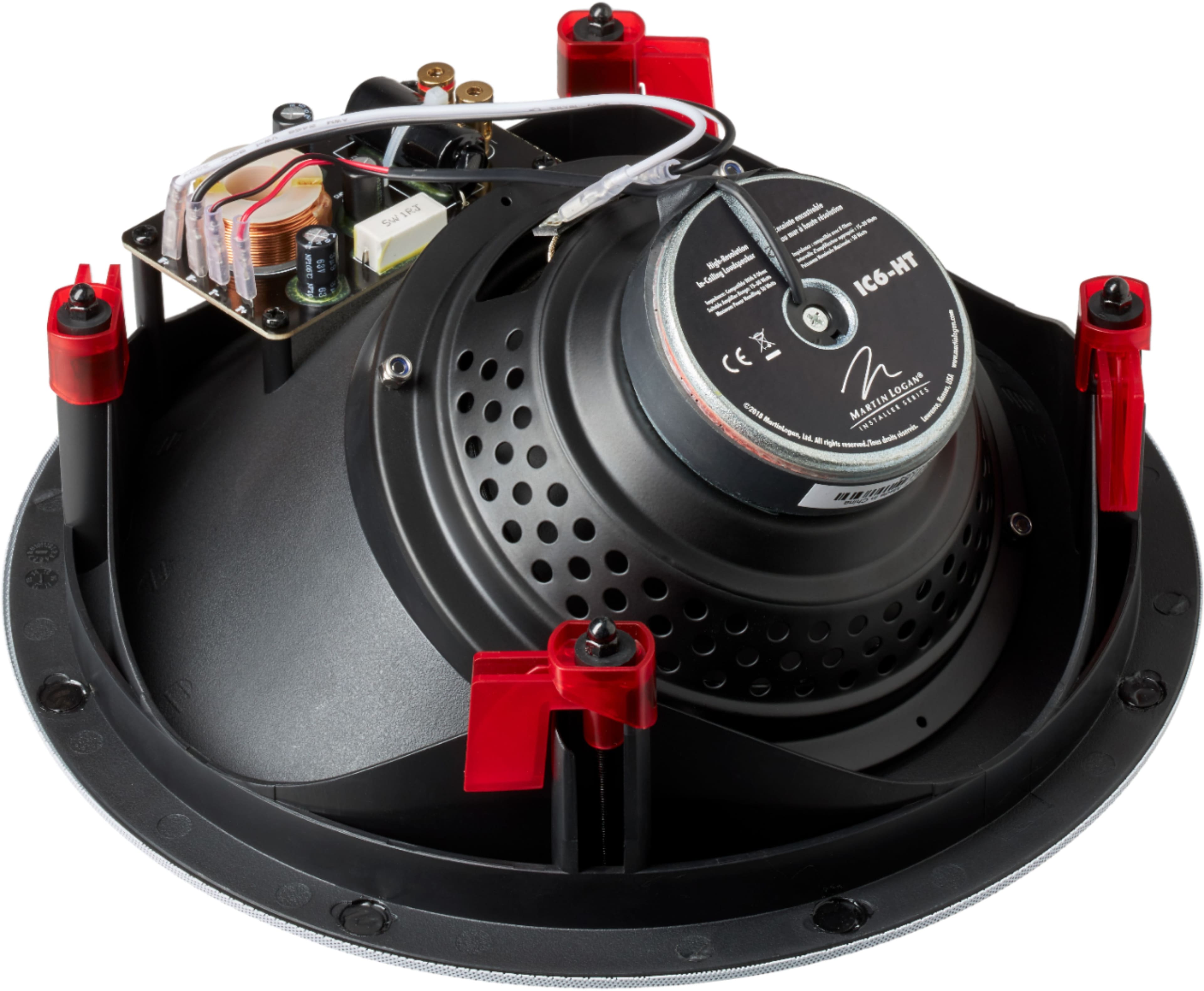 Alt View 11. MartinLogan - Installer 6-1/2" 50-Watt Passive 2-Way In-Ceiling Speaker (Each) - White.