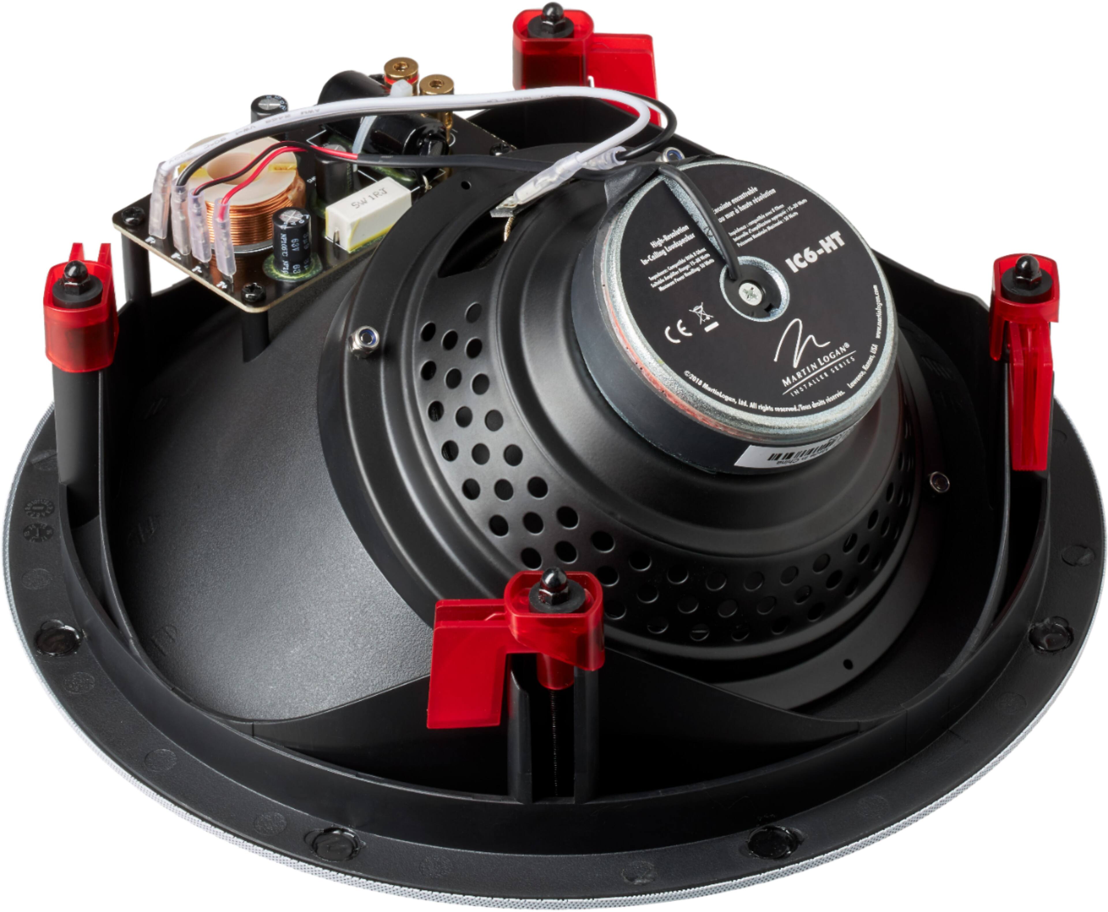 Alt View 11. MartinLogan - Installer 6-1/2" 50-Watt Passive 2-Way In-Ceiling Speaker (Each) - White.