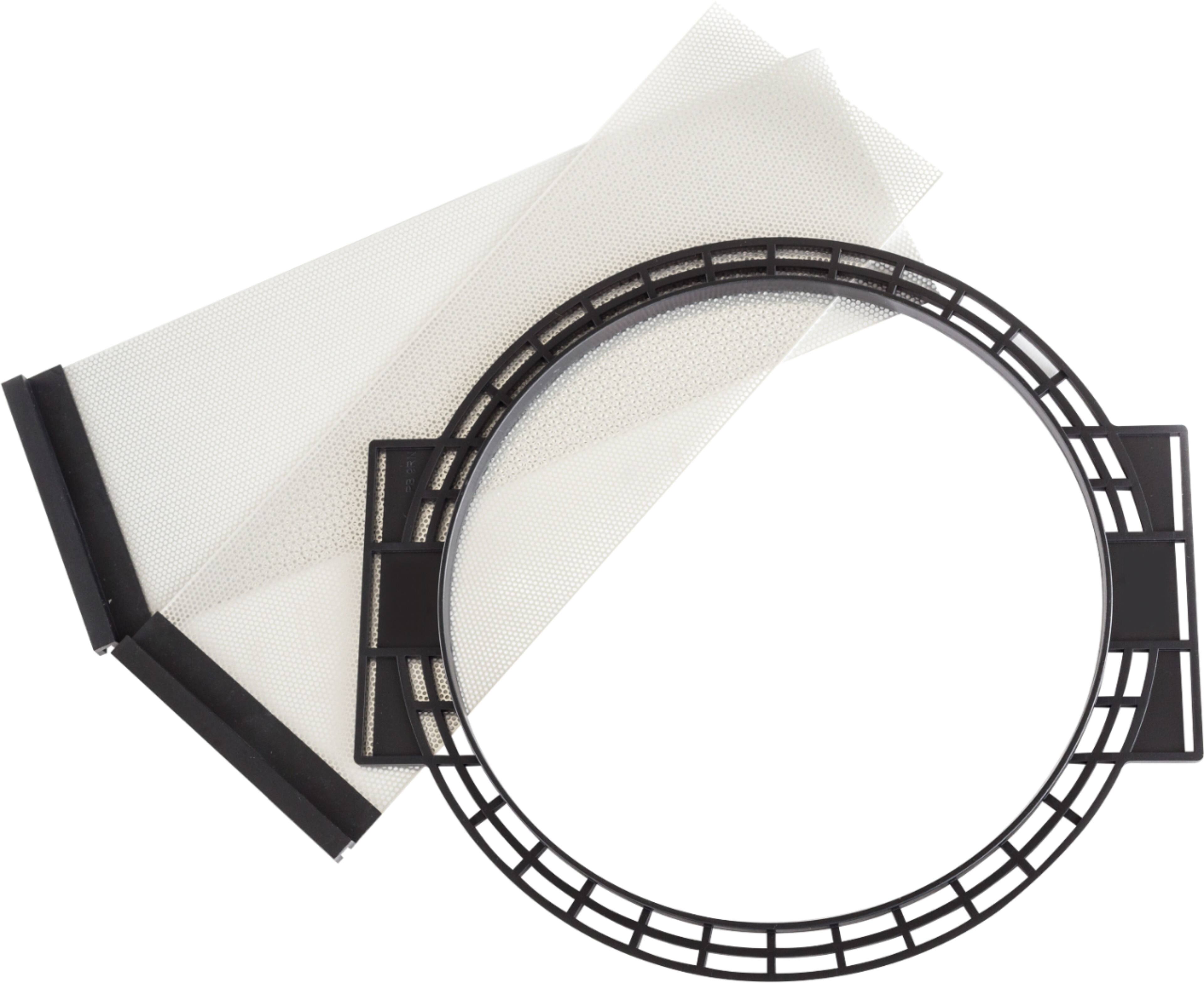 Front. MartinLogan - In-Ceiling Mount Bracket for Select MartinLogan Speakers (2-Pack) - Black/Silver.