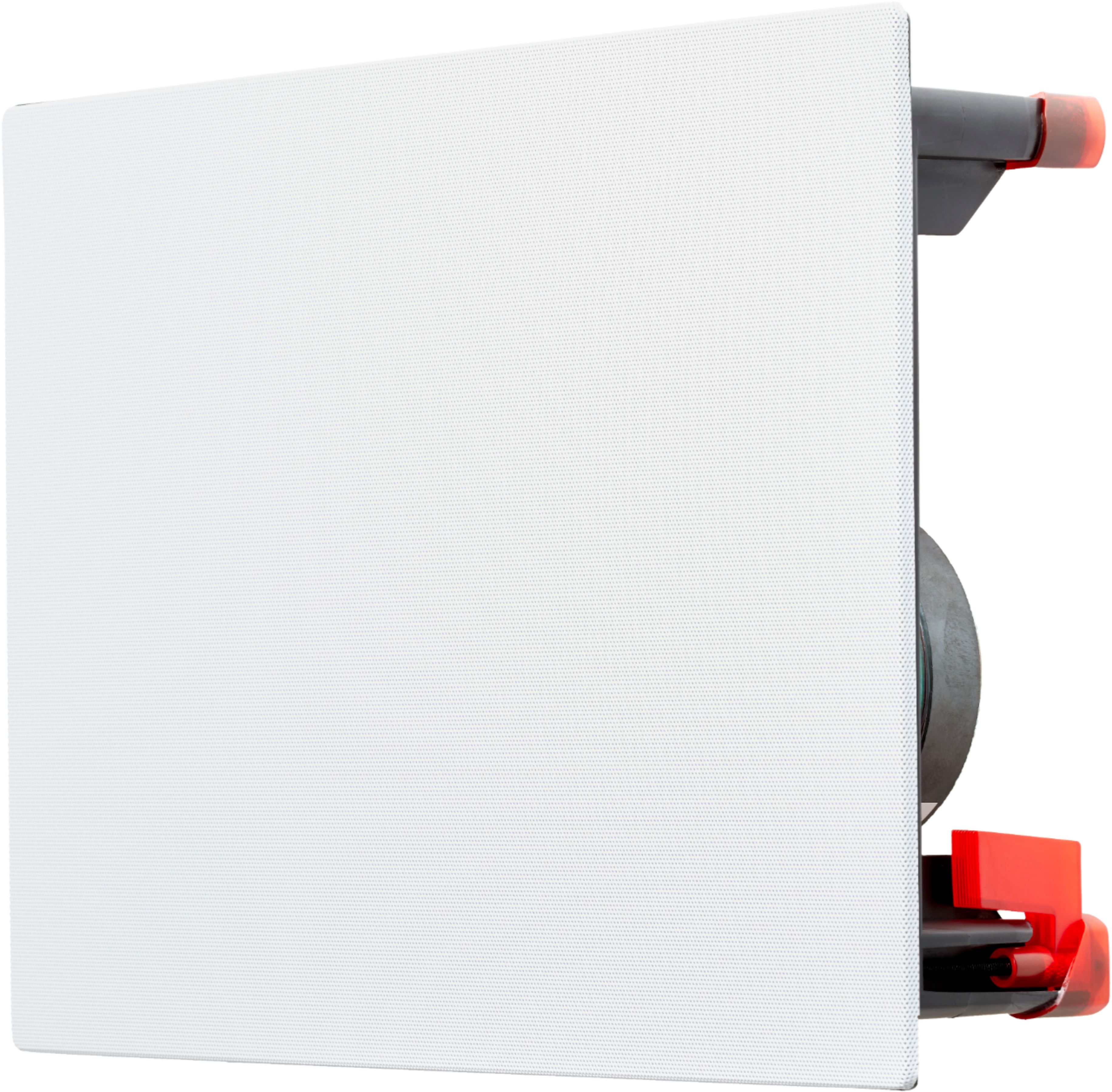 Left View: MartinLogan - Installer 8" 60-Watt Passive 2-Way In-Ceiling Speaker (Each) - White