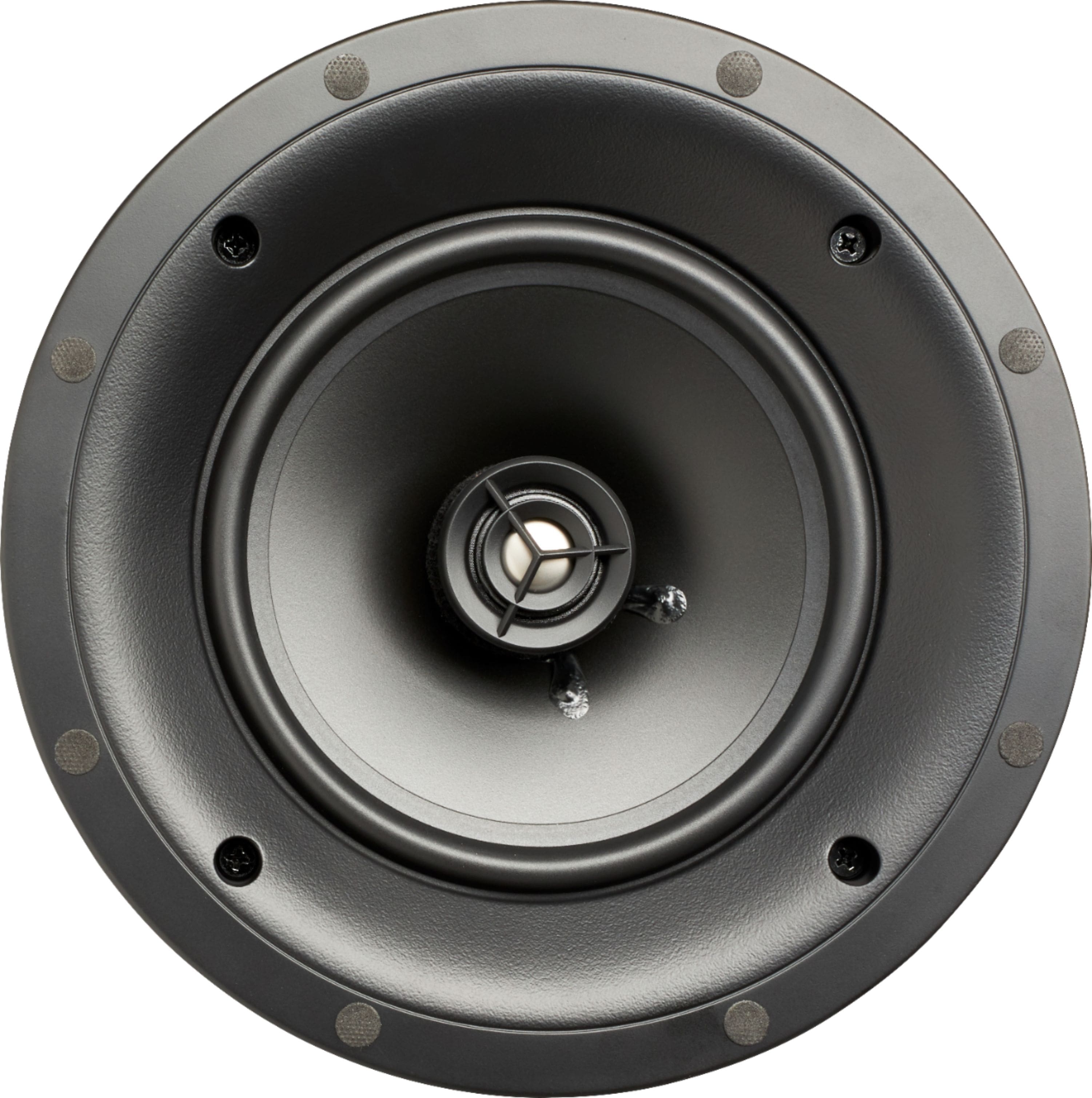Front. MartinLogan - Installer 6-1/2" 50-Watt Passive 2-Way In-Ceiling Speaker (Each) - White.