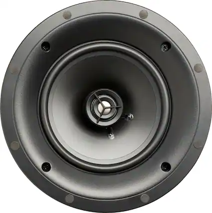 Front. MartinLogan - Installer 6-1/2" 50-Watt Passive 2-Way In-Ceiling Speaker (Each) - White.