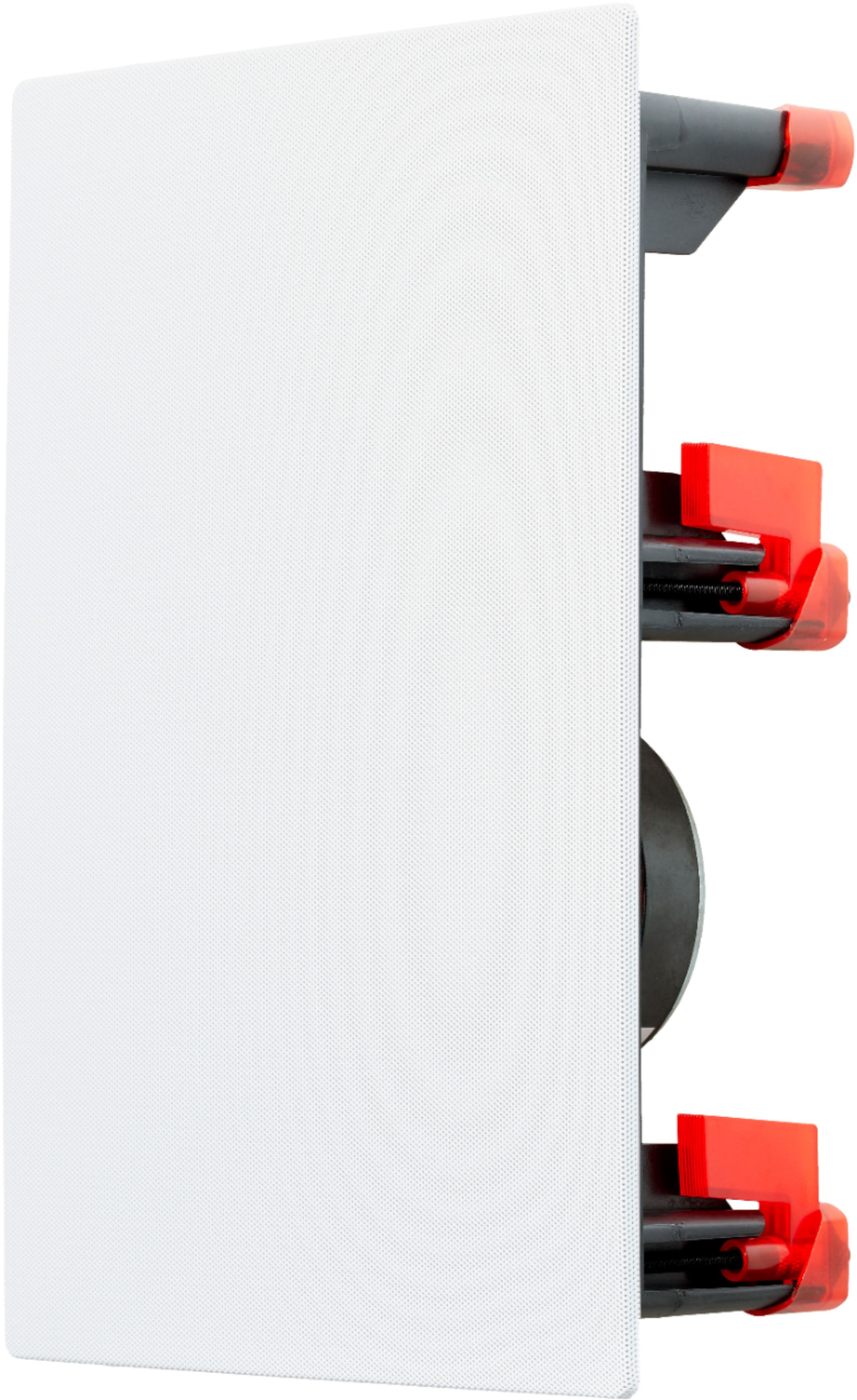 Left View: MartinLogan - Installer 6-1/2" 60-Watt Passive 2-Way In-Wall Speaker (Each) - White