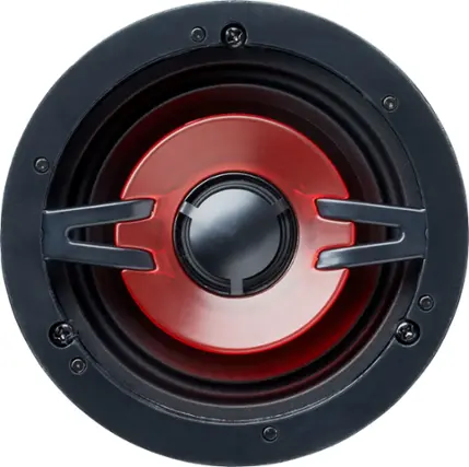 Front. MartinLogan - Installer 3-1/2" 60-Watt Passive 2-Way In-Ceiling Speaker (Each) - White.