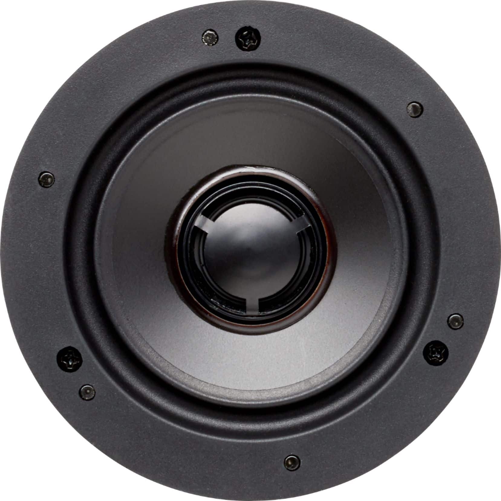 Front. MartinLogan - Installer 3-1/2" 60-Watt Passive 2-Way In-Ceiling Speaker (Each) - White.