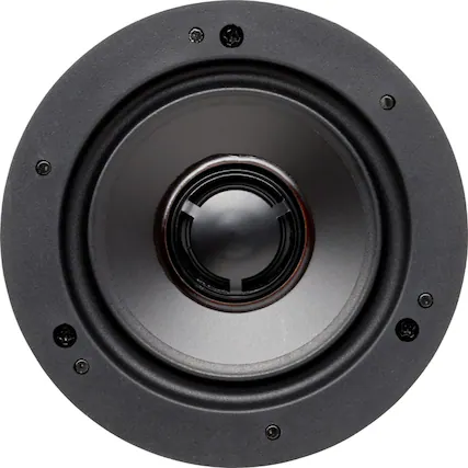 Front. MartinLogan - Installer 3-1/2" 60-Watt Passive 2-Way In-Ceiling Speaker (Each) - White.