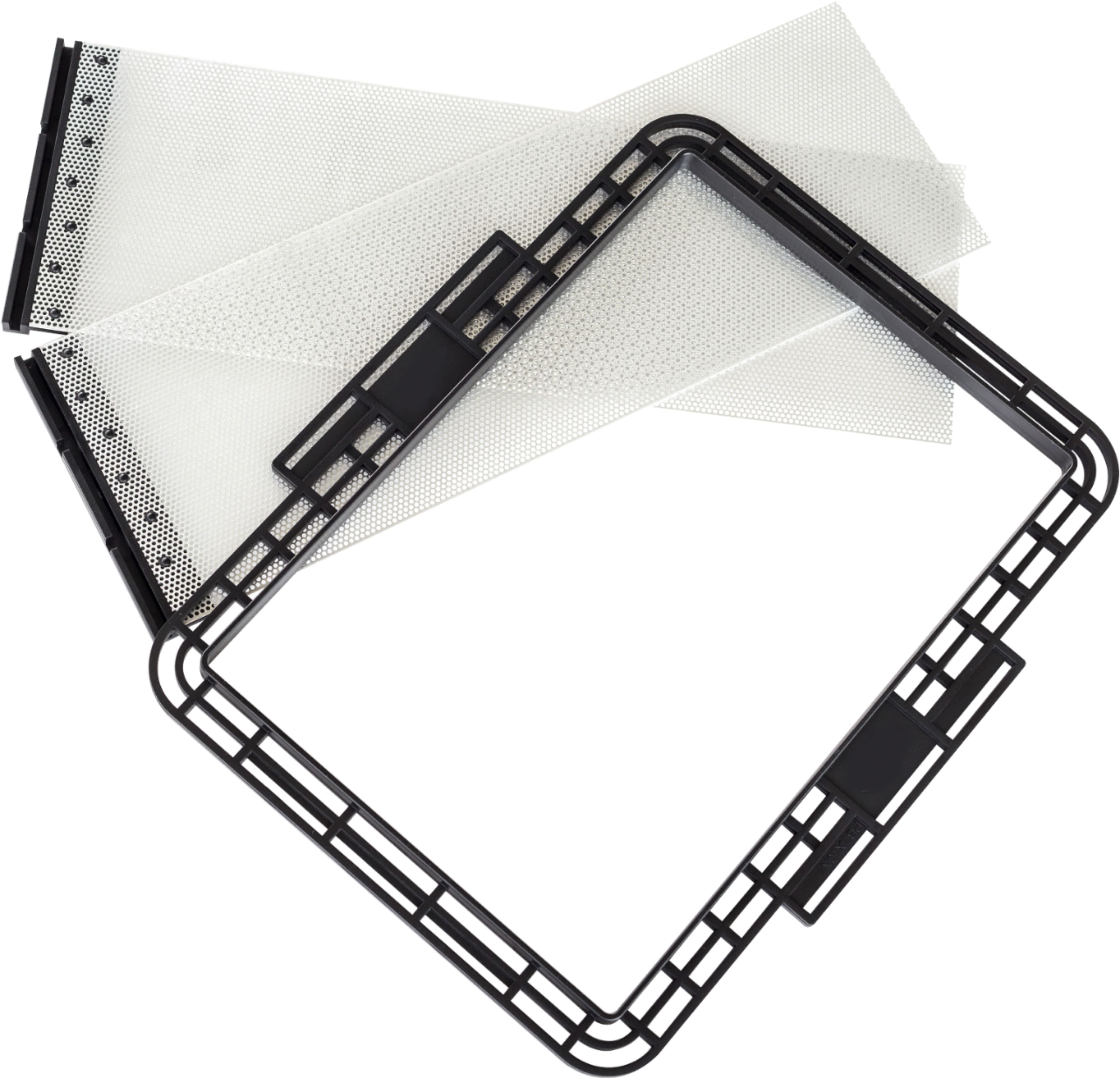 Front. MartinLogan - In-Wall Mount Bracket for MartinLogan IW6 and ML-65i Speakers (2-Pack) - Black/Silver.