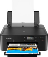 Canon - PIXMA TS702 Wireless Inkjet Printer - Black - Front_Zoom