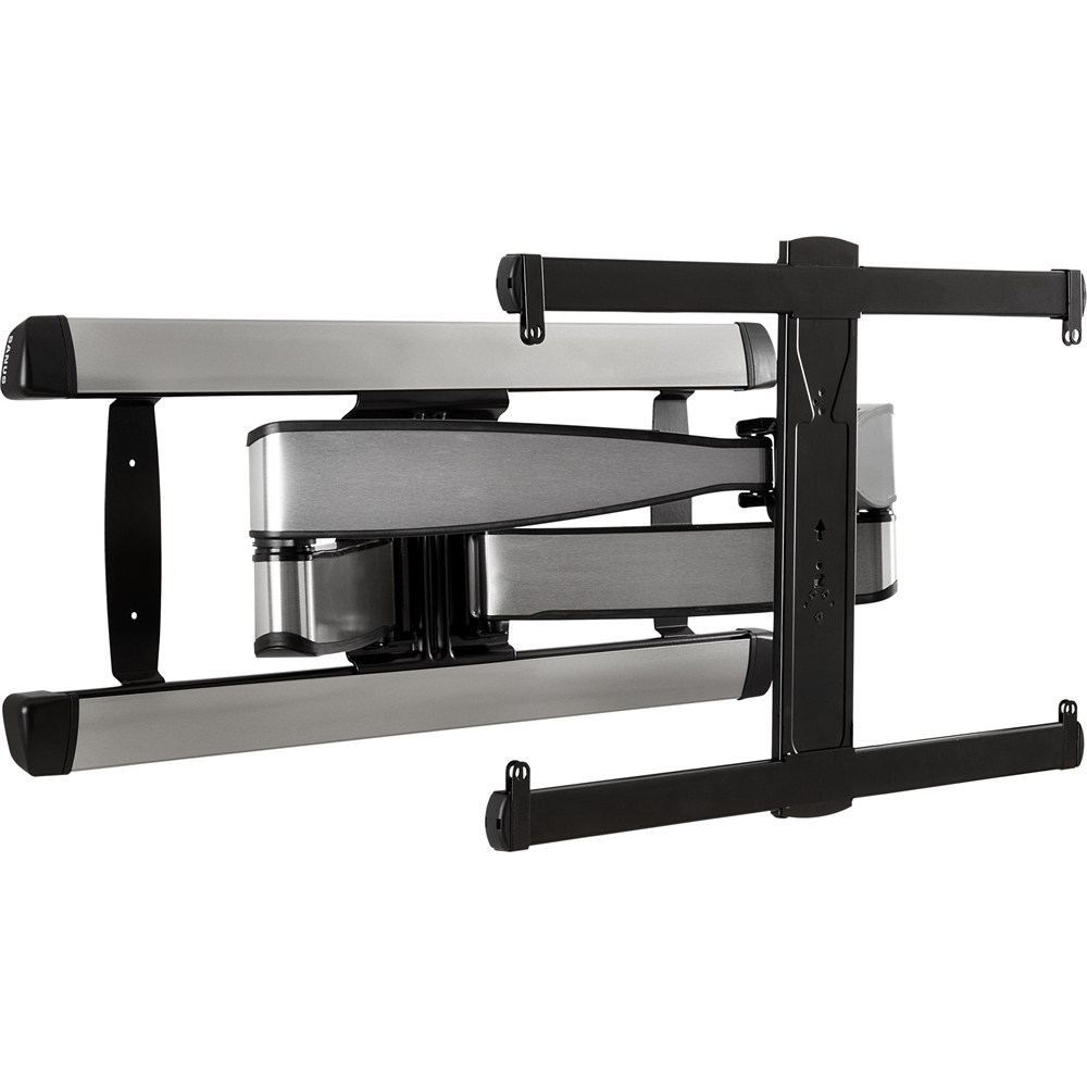 Angle View: Sanus - Premium Series Super Slim Full-Motion TV Wall Mount for Most TVs 40"-84" up to 125 lbs - Black