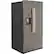 Angle. GE - 25.1 Cu. Ft. Side-By-Side Refrigerator with External Ice & Water Dispenser - Slate.