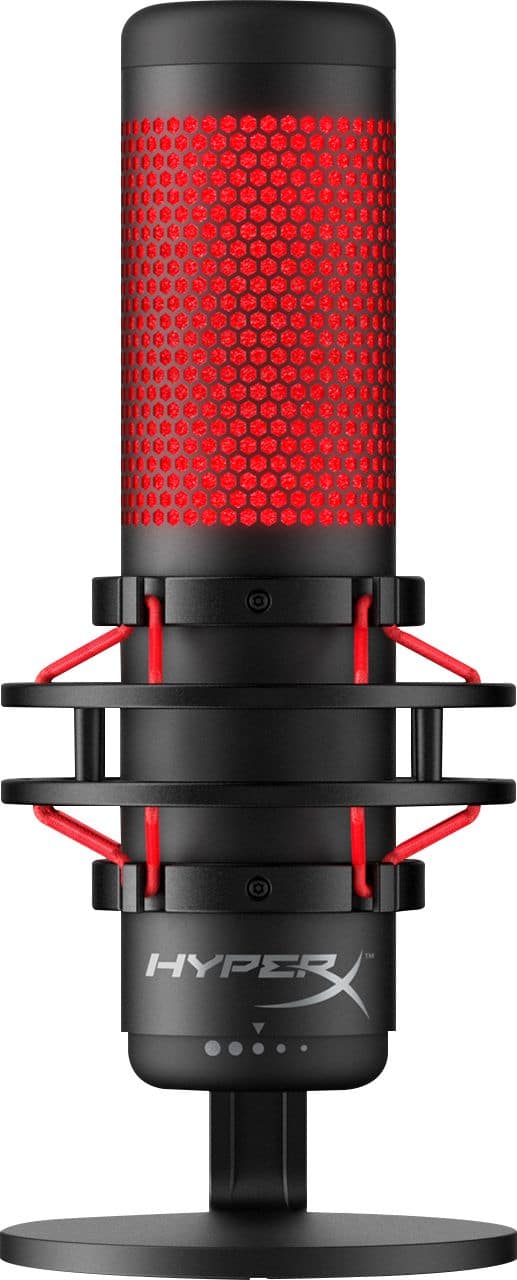  HyperX QuadCast S Microphone + Sceptre 24-inch 1080p