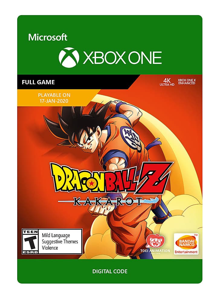 Front. BANDAI NAMCO Entertainment - Dragon Ball Z Kakarot.