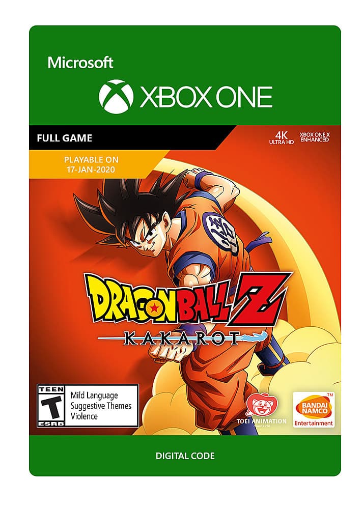 Dragon Ball Z Kakarot Standard Edition Xbox One [Digital] G3Q-00749 - Best  Buy