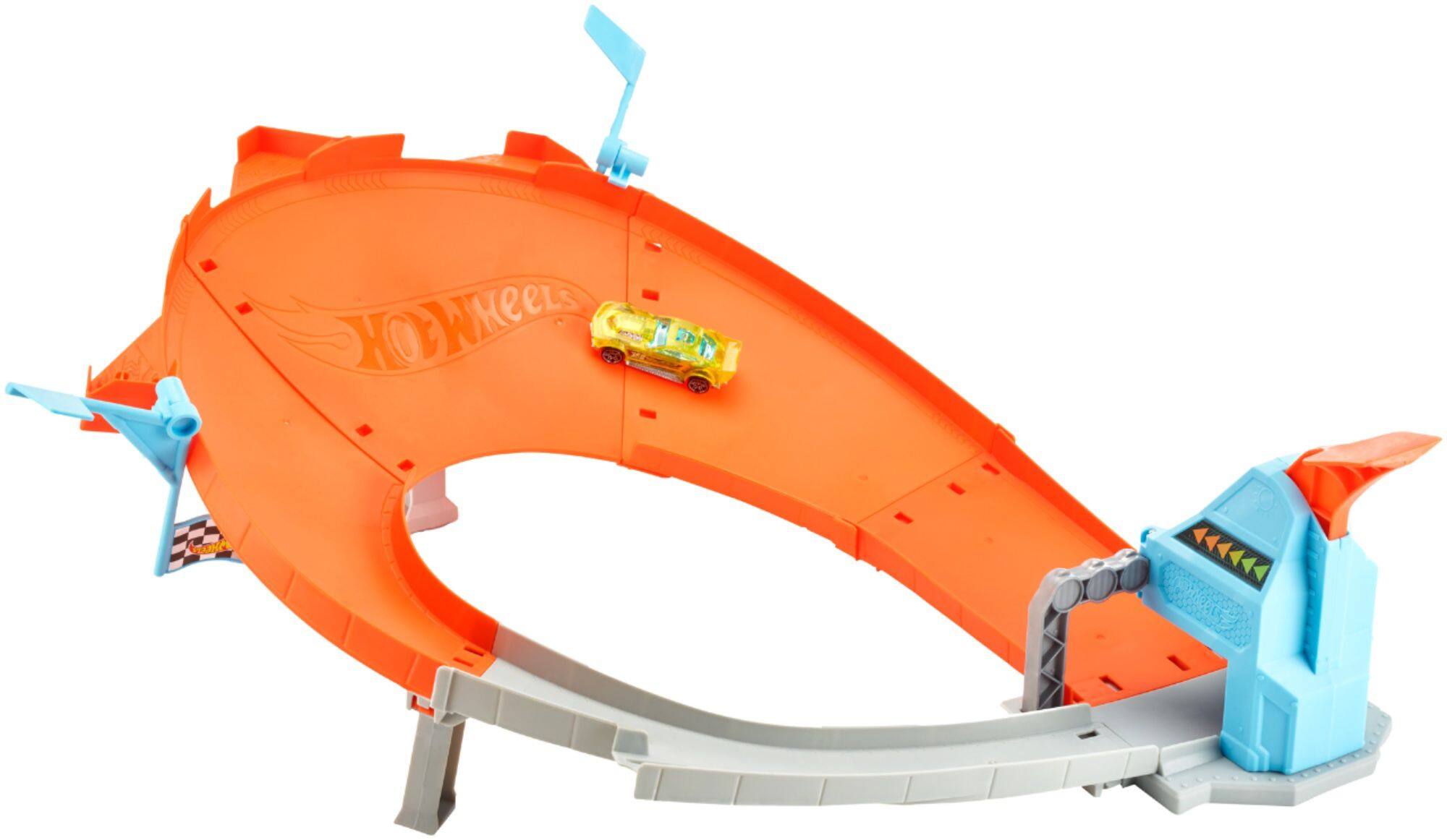 Pista Hot Wheels - Looping - Set G - Track & Build - FNJ23 Escala